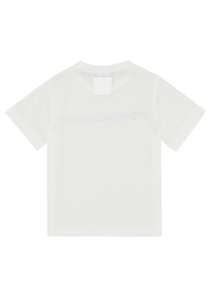 ViaMonte Shop | Emporio Armani t-shirt bianca con logo bambino