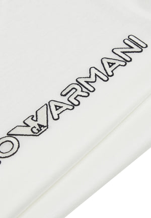 ViaMonte Shop | Emporio Armani t-shirt bianca con logo bambino