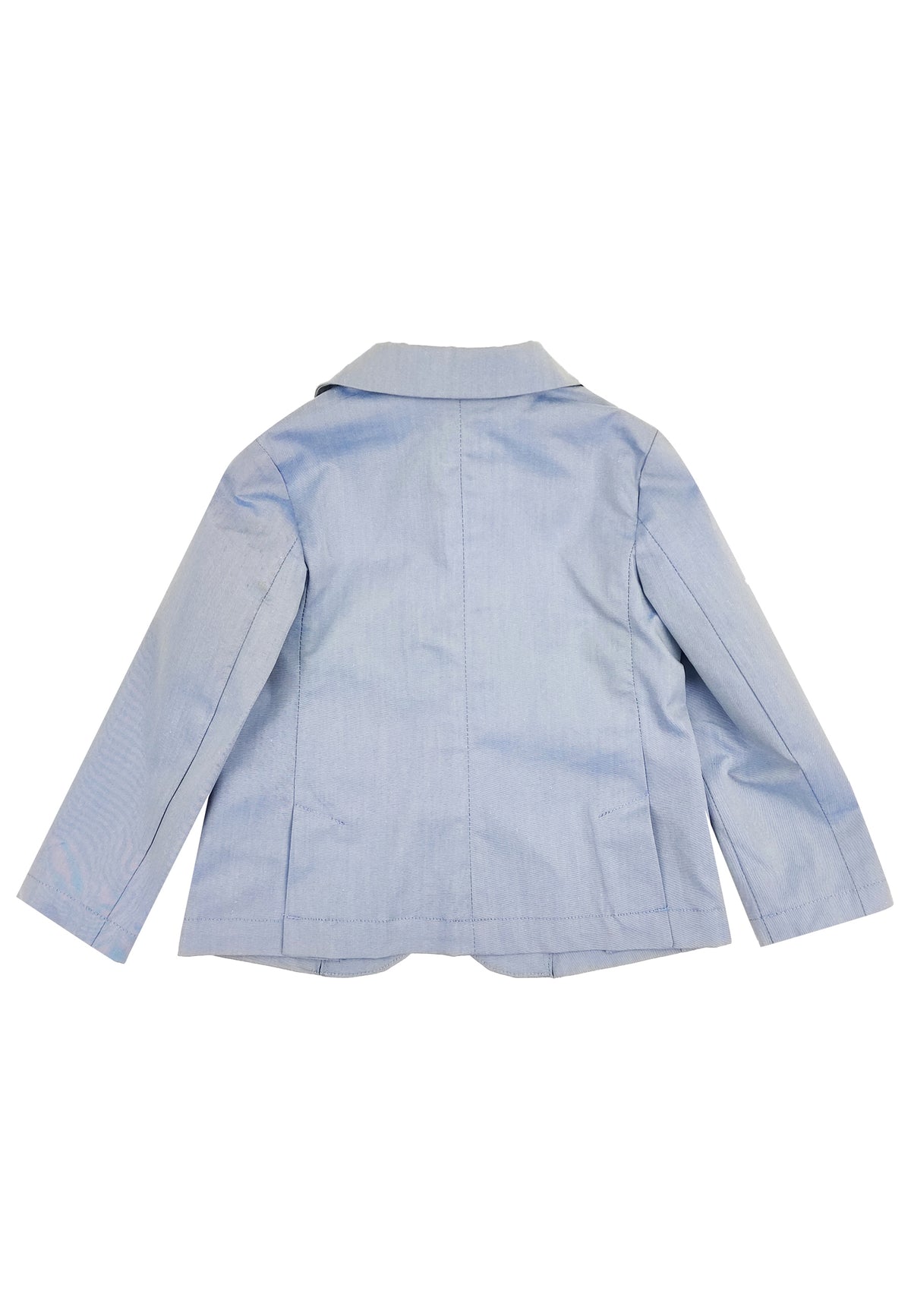 ViaMonte Shop | Emporio Armani giacca blu neonato in misto cotone