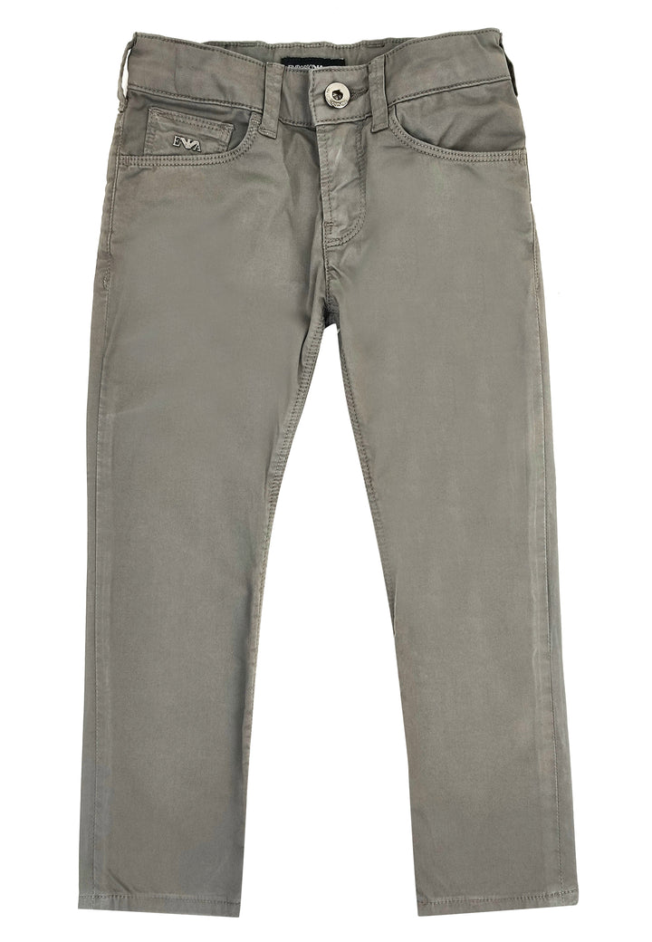 ViaMonte Shop | Emporio Armani pantalone grigio bambino in cotone
