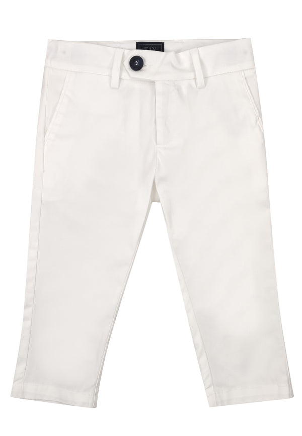 ViaMonte Shop | Fay pantalone bianco ragazzo in cotone