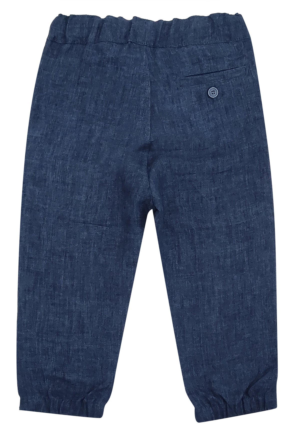 ViaMonte Shop | Il Gufo pantalone blu bambino in cotone