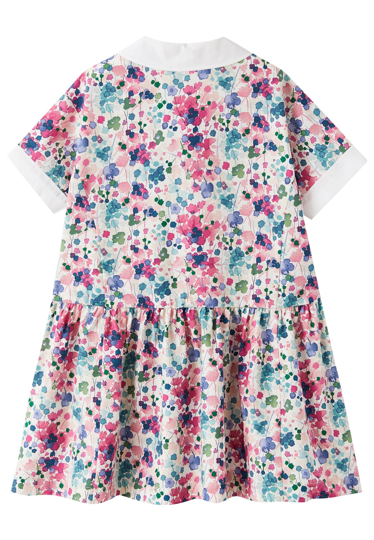 ViaMonte Shop | Il Gufo vestito multicolor bambina in cotone