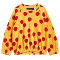 ViaMonte Shop | Mini Rodini felpa beige bambina in cotone biologico