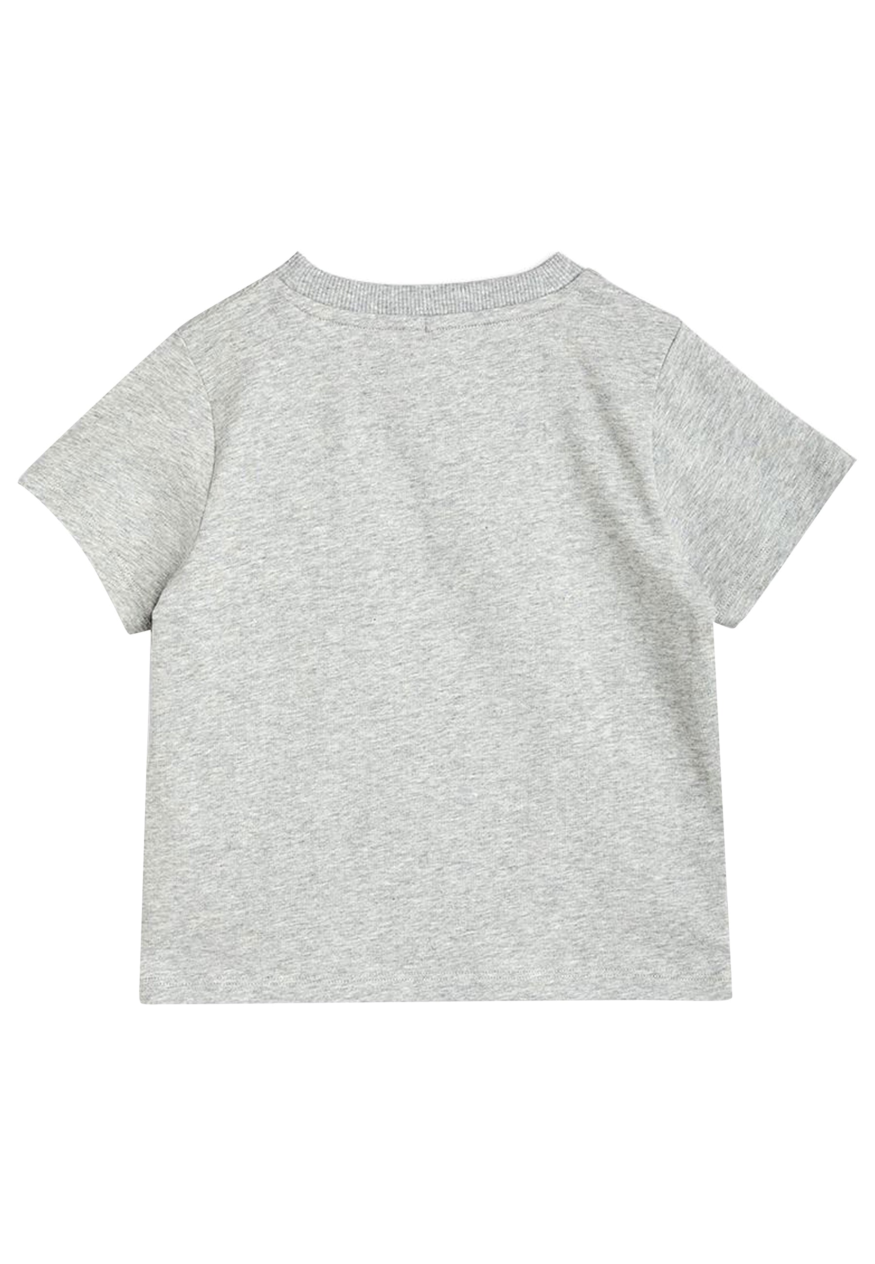 ViaMonte Shop | Mini Rodini t-shirt grigia neonato in cotone biologico
