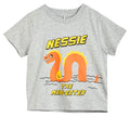 ViaMonte Shop | Mini Rodini t-shirt grigia neonato in cotone biologico