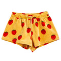 ViaMonte Shop | Mini Rodini bambina shorts beige in cotone biologico
