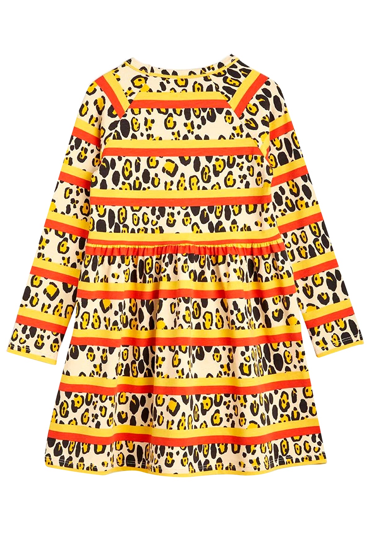 ViaMonte Shop | Mini Rodini vestito multicolor neonata in cotone biologico
