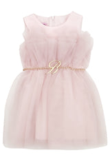 ViaMonte Shop | Miss Blumarine vestito rosa bambina