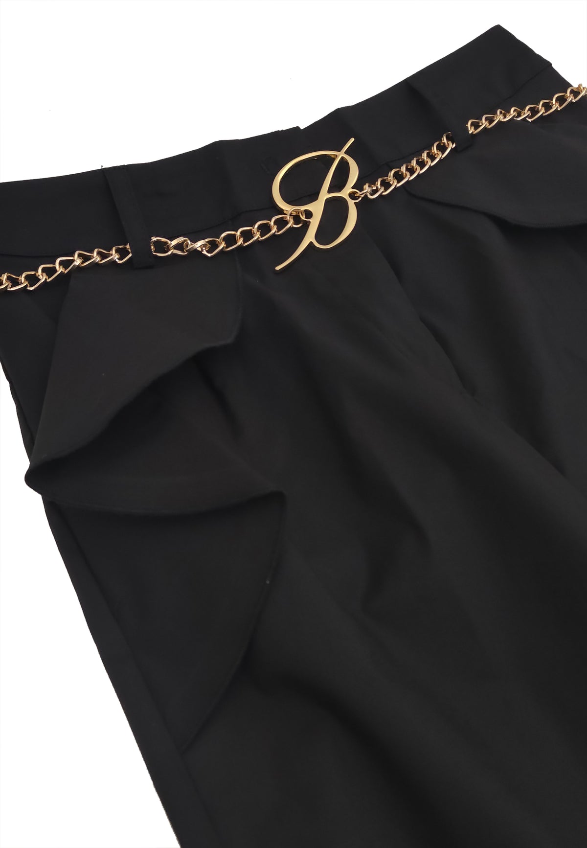 ViaMonte Shop | Miss Blumarine pantalone nero ragazza in cotone