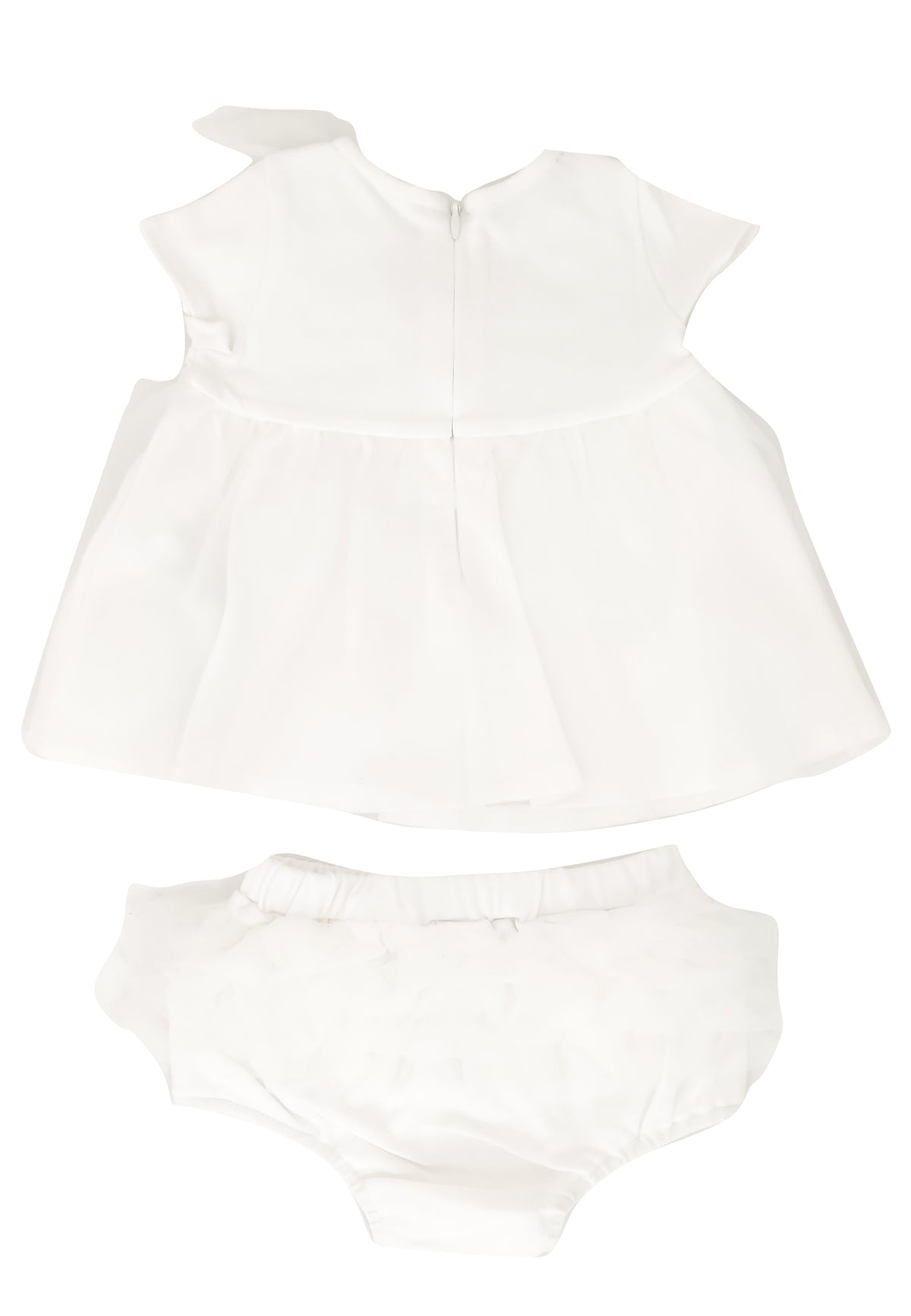 ViaMonte Shop | Miss Blumarine completo bianco neonata in jersey