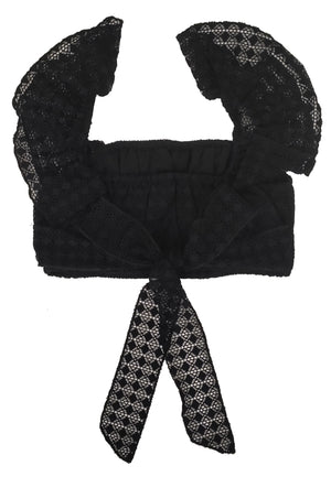 ViaMonte Shop | Miss Blumarine top nero ragazza