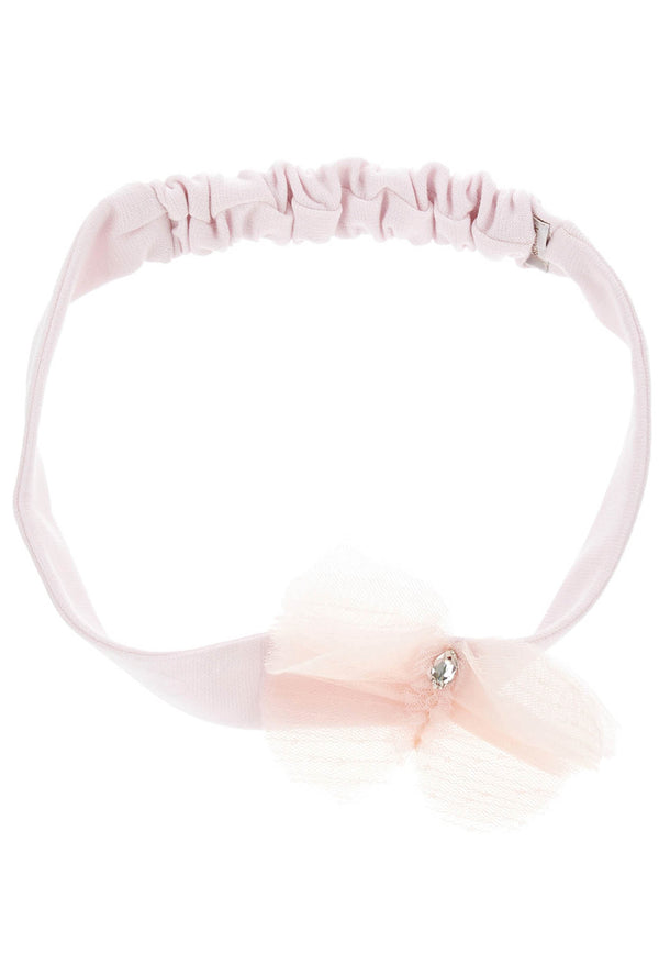 ViaMonte Shop | Monnalisa fascia rosa neonata in cotone stretch