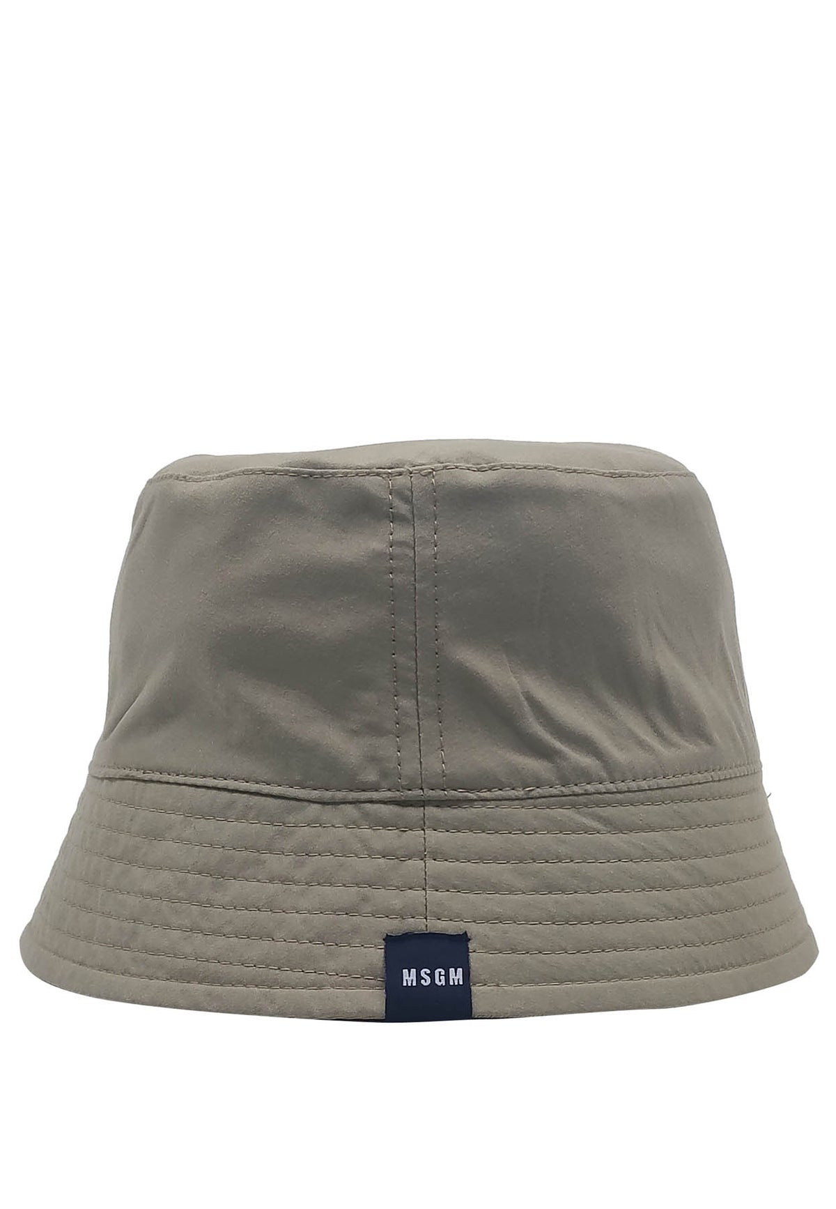 Cappello bambina MSGM beige in nylon | ViaMonte Shop