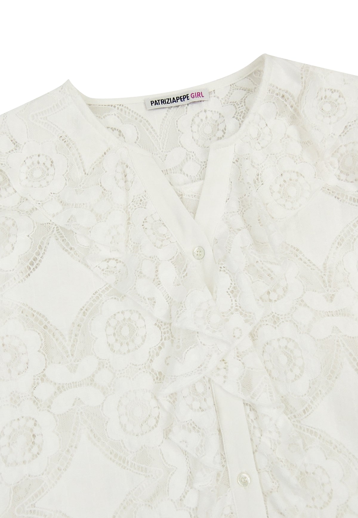 ViaMonte Shop | Patrizia Pepe camicia bianca ragazza