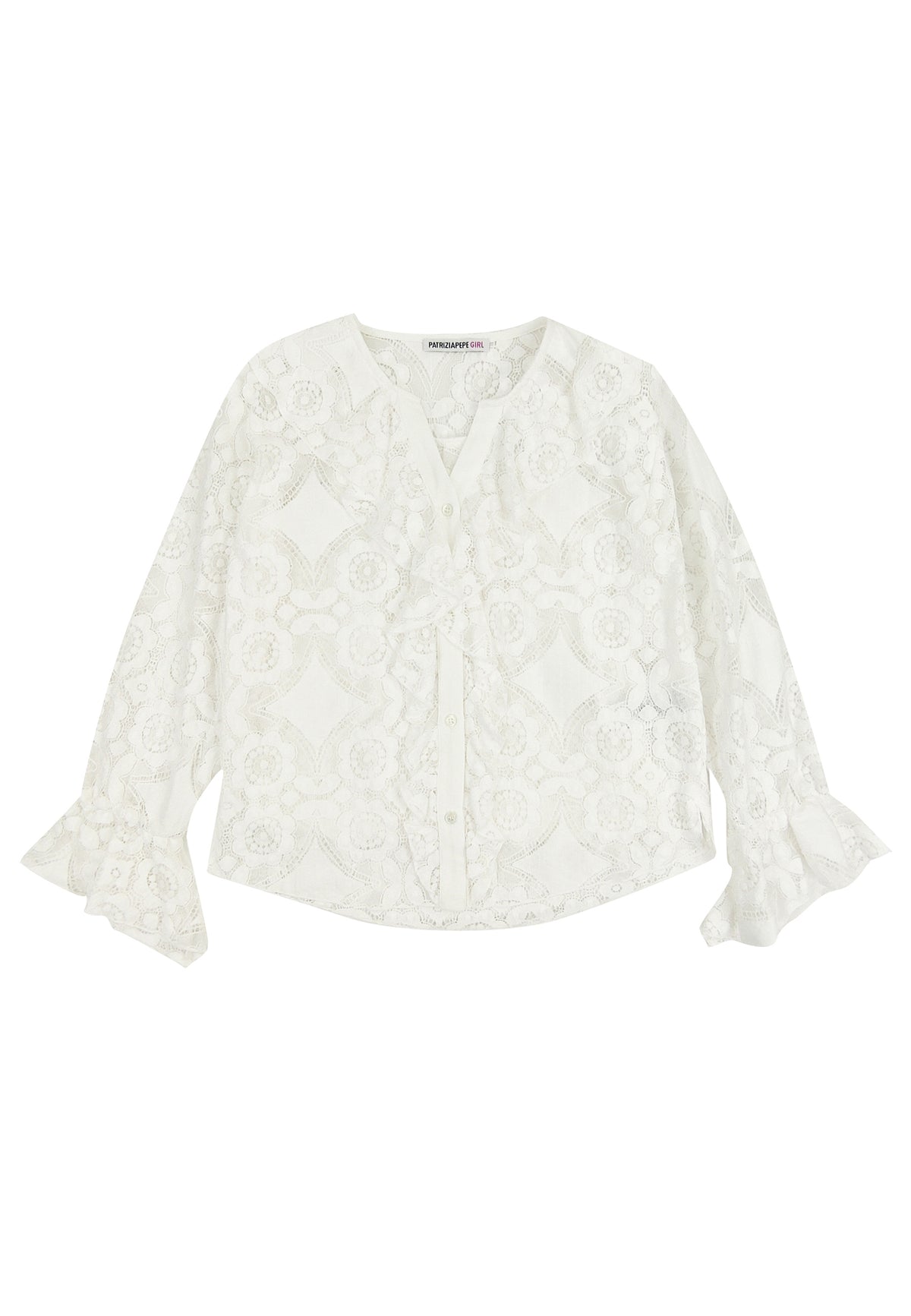 ViaMonte Shop | Patrizia Pepe camicia bianca ragazza