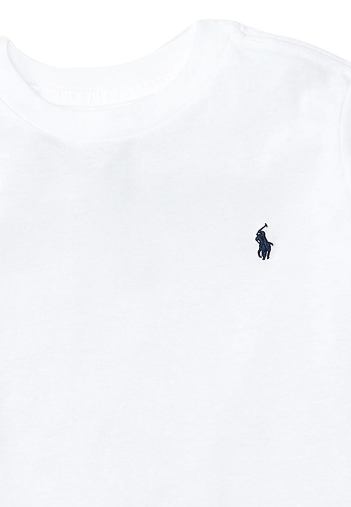 ViaMonte Shop | Ralph Lauren t-shirt bianca bambino in cotone