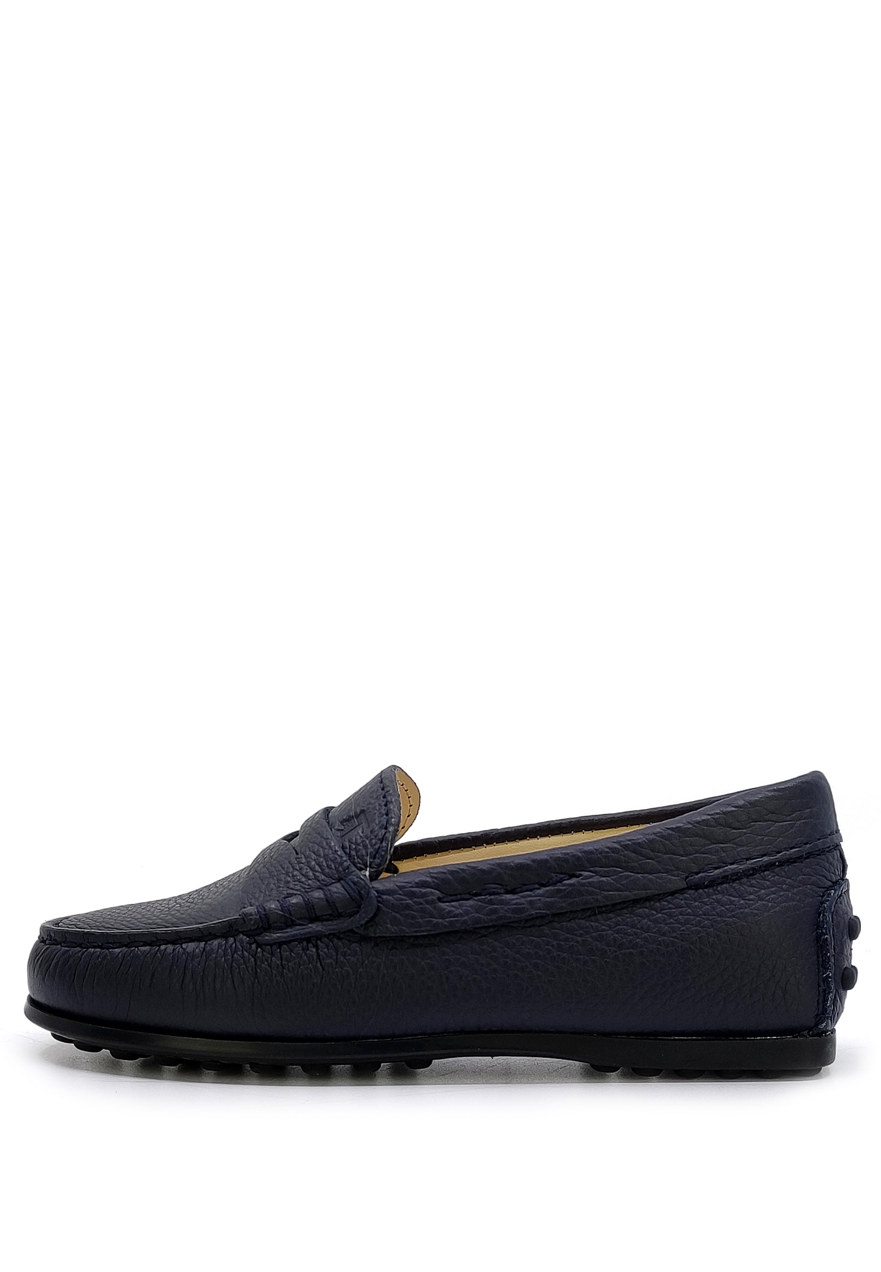ViaMonte Shop | Tod's scarpe mocassino bambino blu in pelle