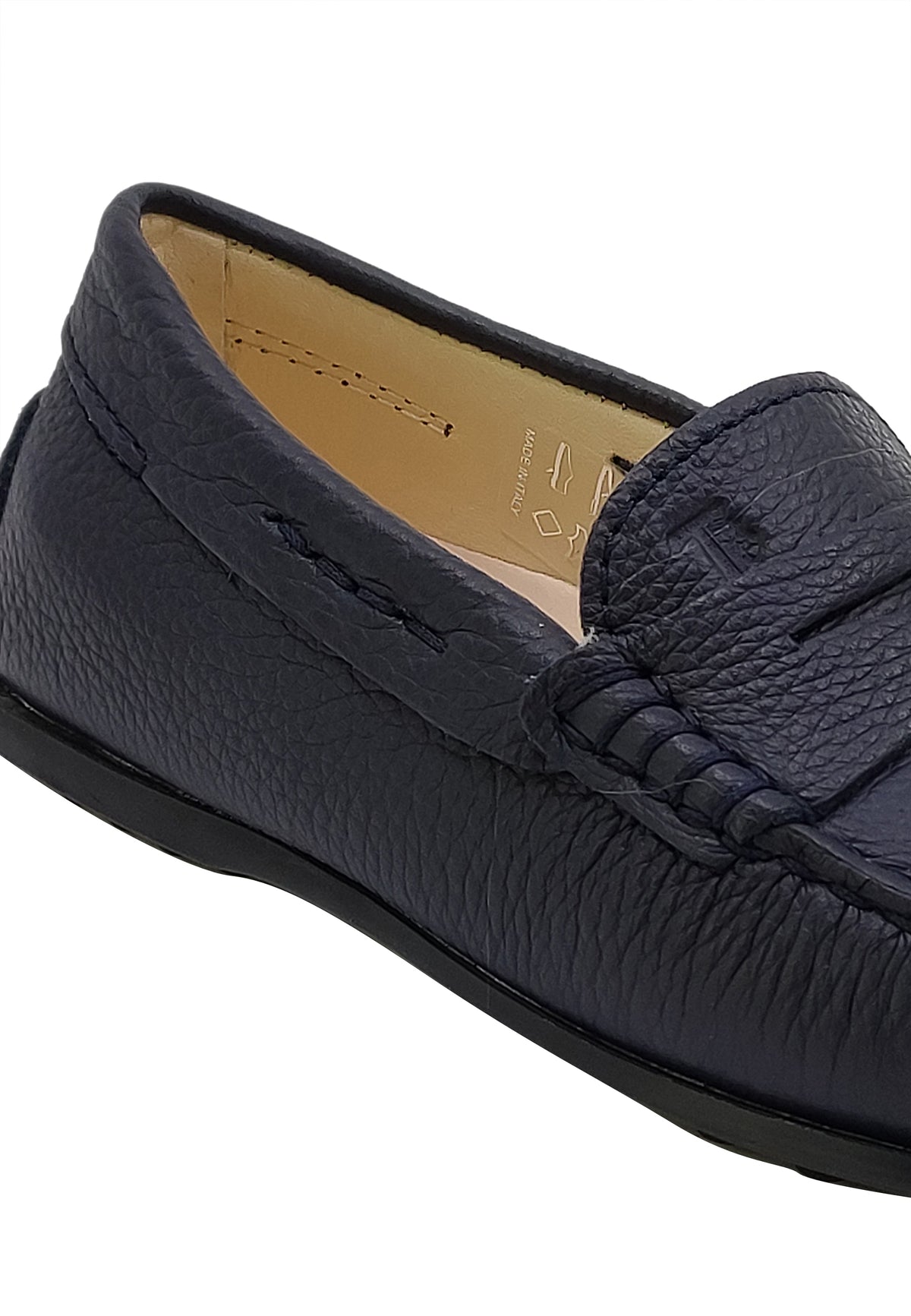 ViaMonte Shop | Tod's scarpe mocassino bambino blu in pelle