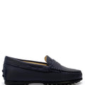 ViaMonte Shop | Tod's scarpe mocassino bambino blu in pelle
