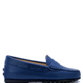 ViaMonte Shop | Tod's scarpe mocassino bambino blu in pelle