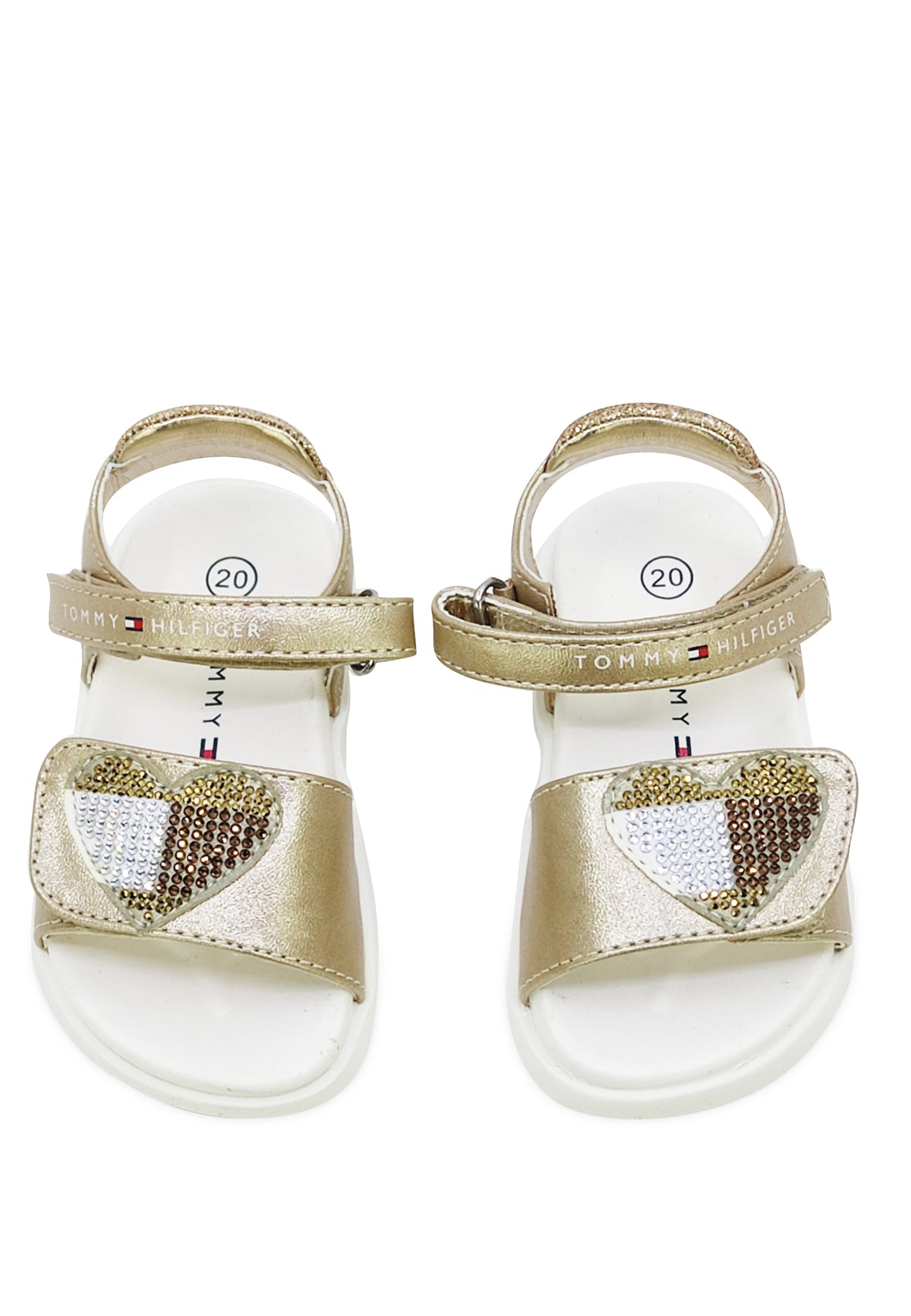 ViaMonte Shop | Tommy Hilfiger sandalo bambina oro