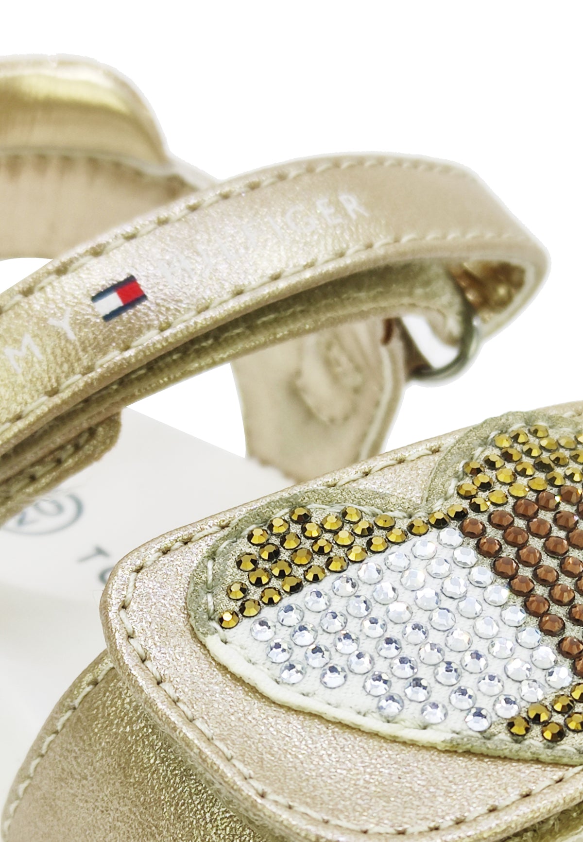 ViaMonte Shop | Tommy Hilfiger sandalo bambina oro