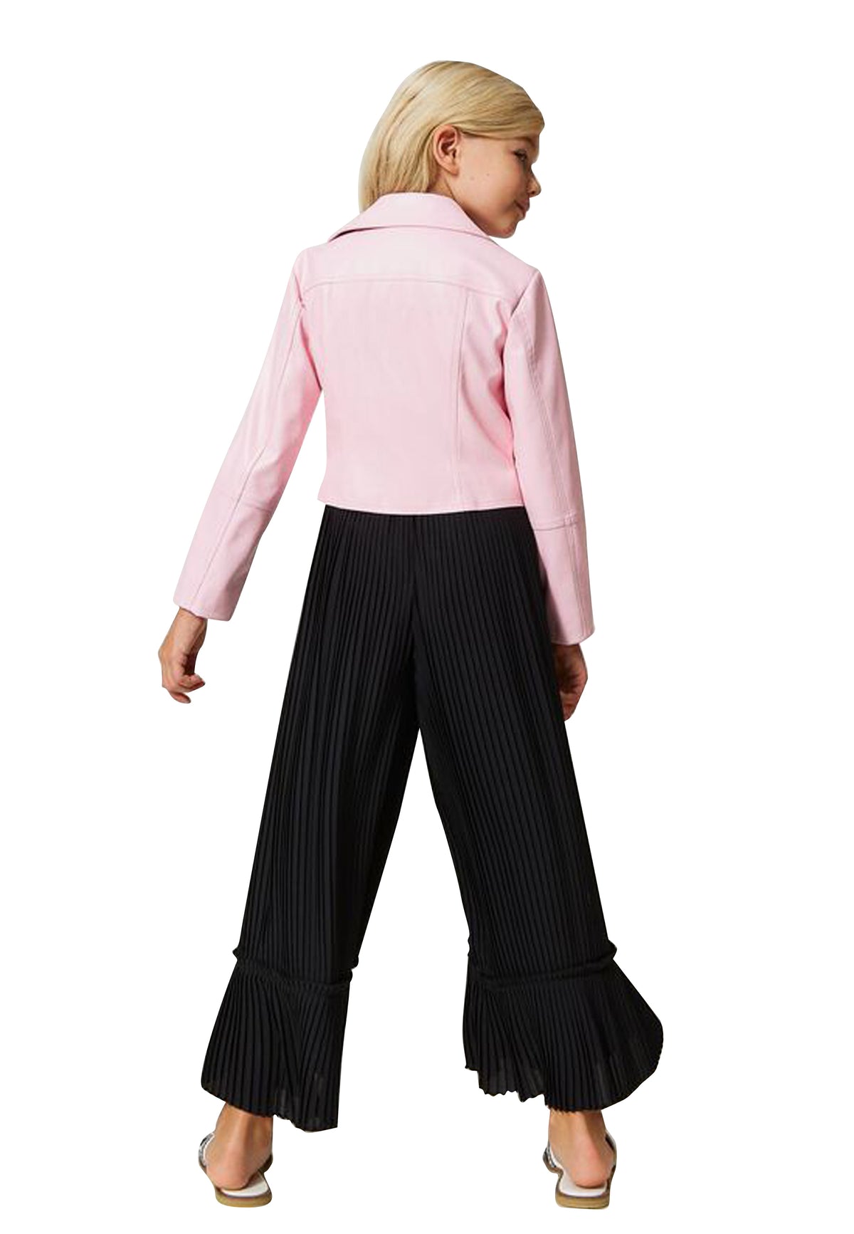 ViaMonte Shop | Twinset pantalone palazzo nero ragazza