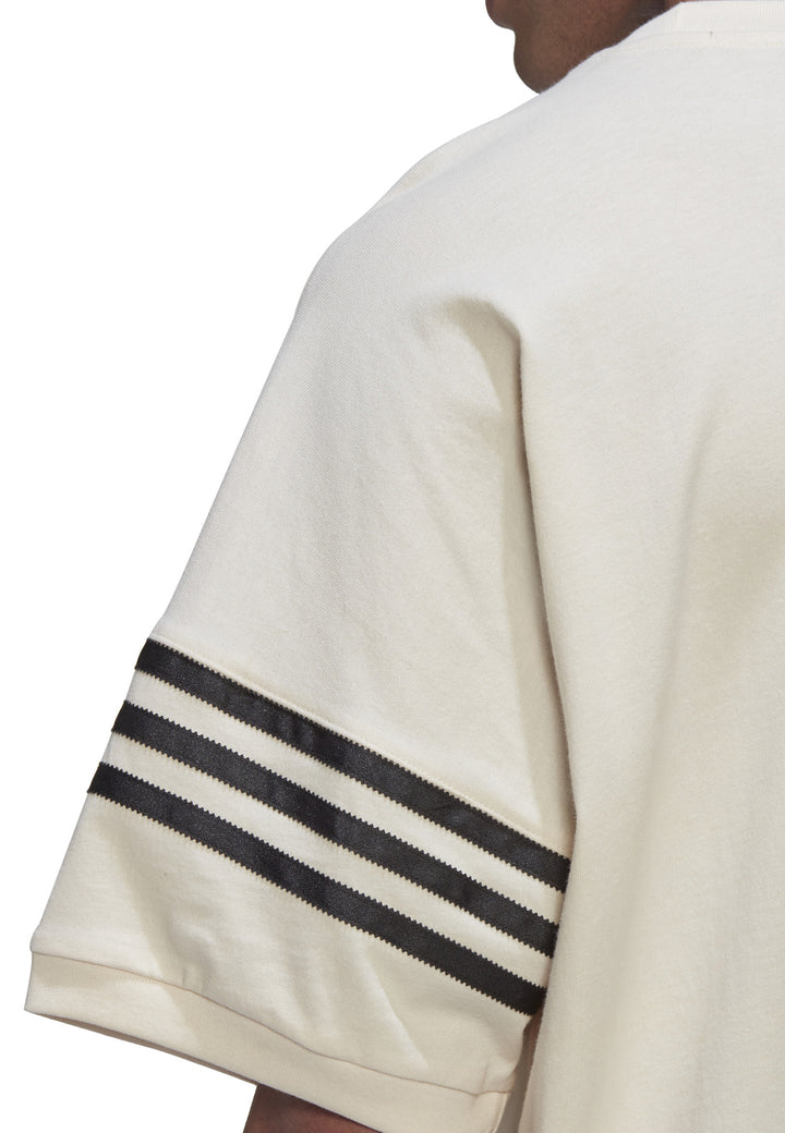 ViaMonte Shop | Adidas t-shirt unisex avorio in cotone
