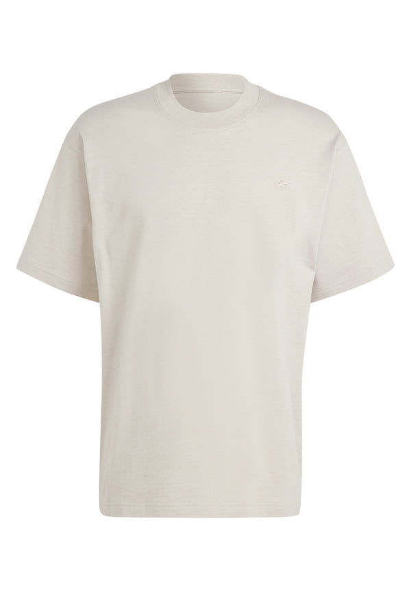 ViaMonte Shop | Adidas t-shirt unisex beige in cotone
