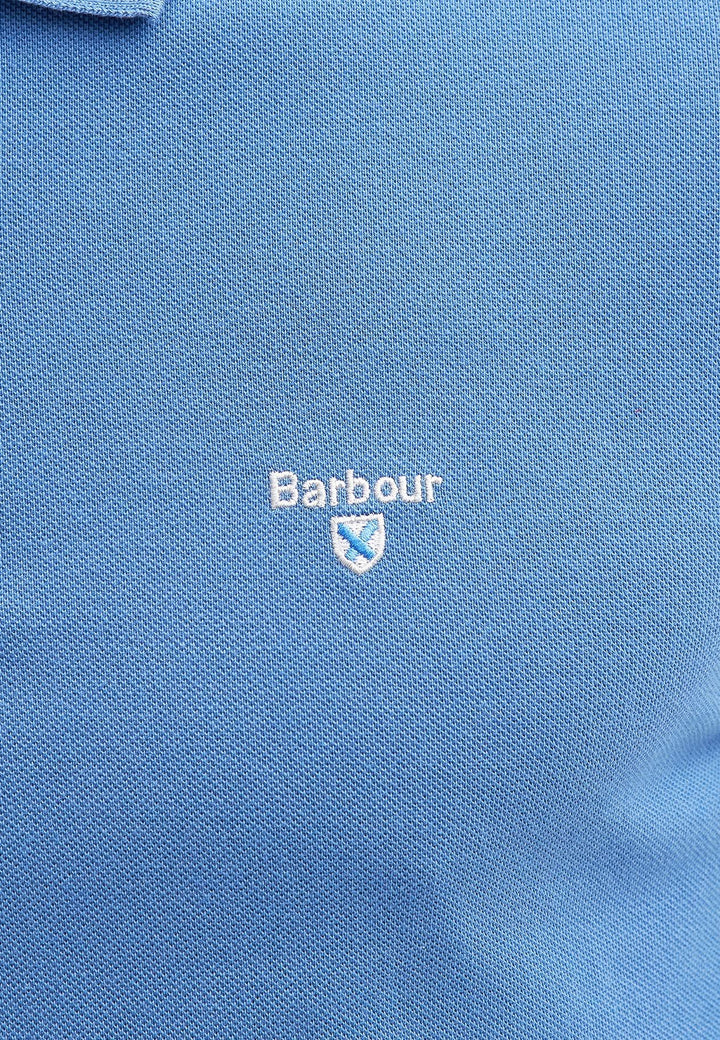 ViaMonte Shop | Barbour polo bluette uomo in cotone