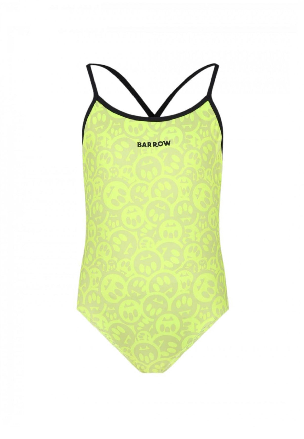 ViaMonte Shop | Barrow costume giallo fluo bambina in tessuto tecnico