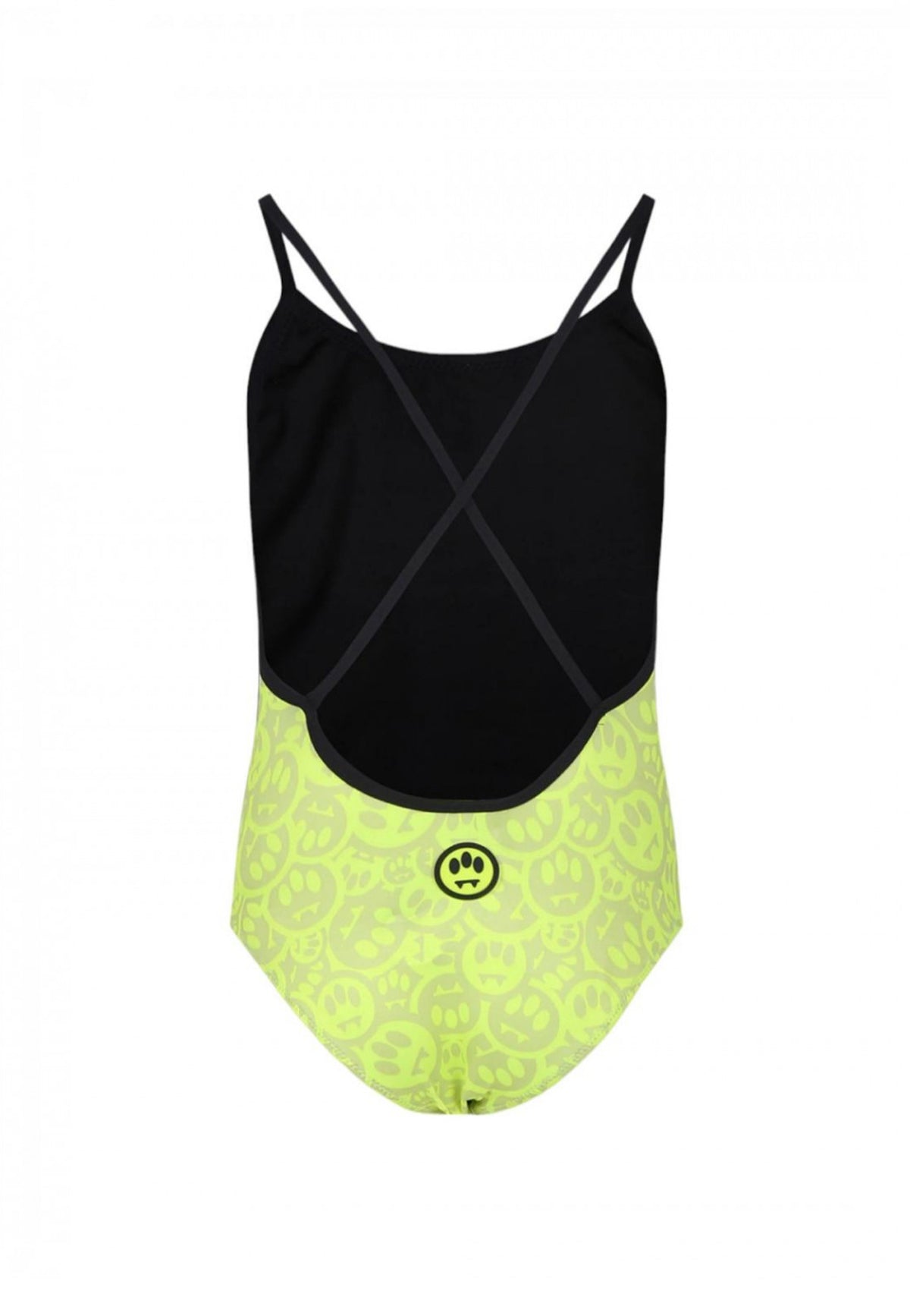 ViaMonte Shop | Barrow costume giallo fluo bambina in tessuto tecnico