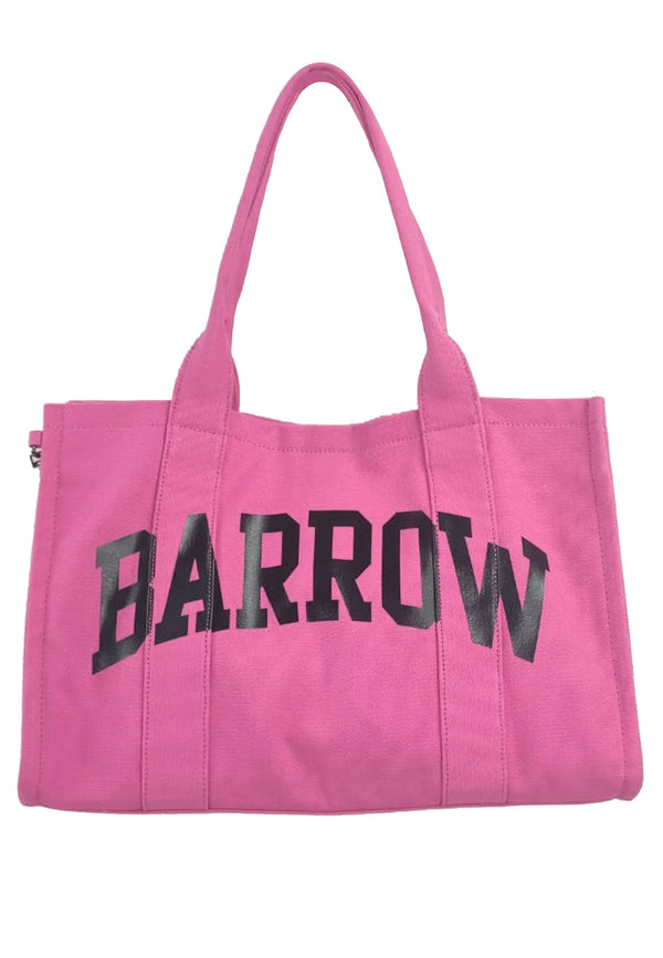 ViaMonte Shop | Barrow borsa mare rosa bambina in canvans