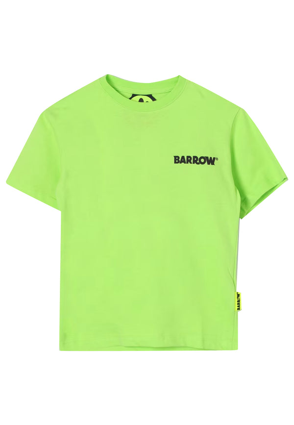 ViaMonte Shop | Barrow t-shirt verde bambino in jersey di cotone