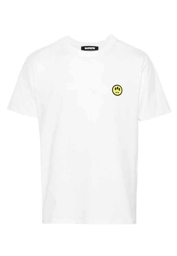 ViaMonte Shop | Barrow t-shirt bianca uomo in cotone