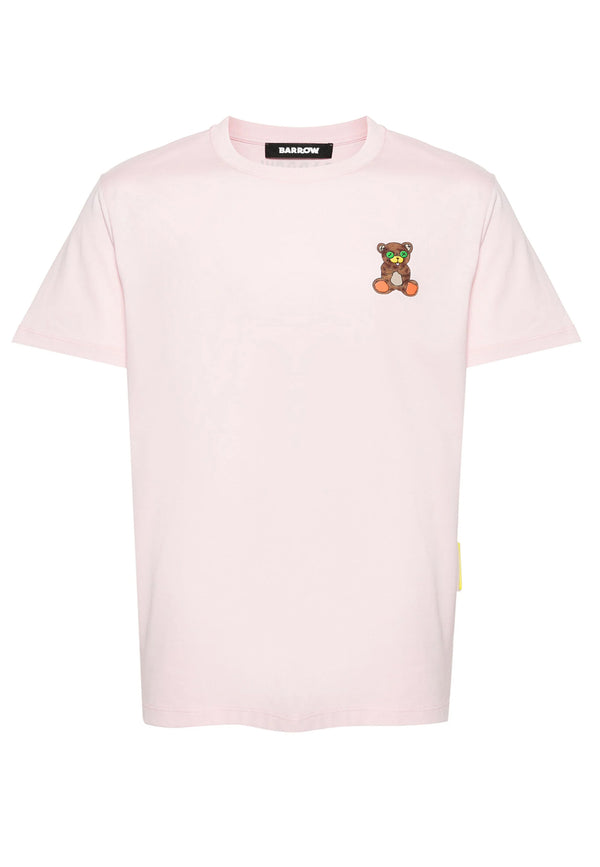 ViaMonte Shop | Barrow t-shirt rosa uomo in cotone