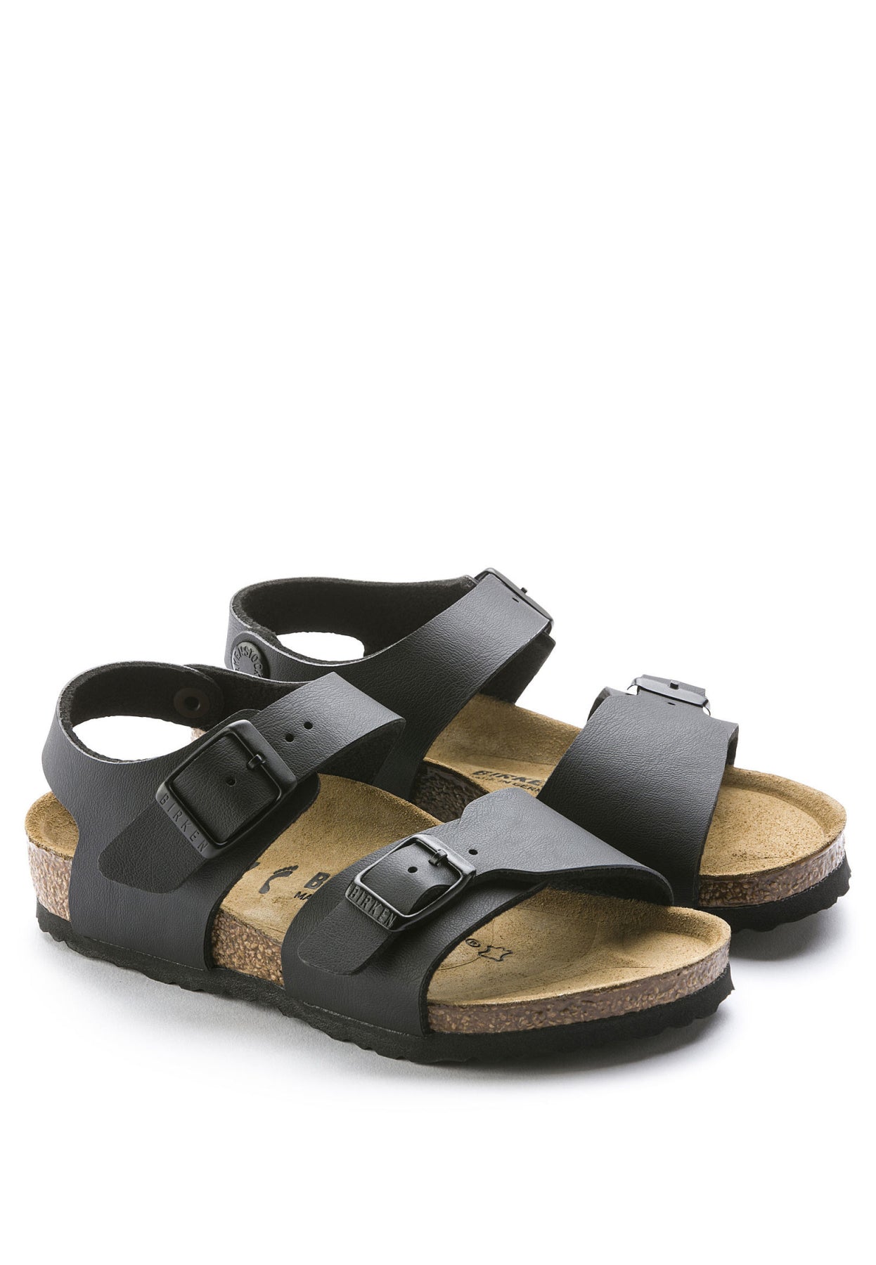 Sandalo bambino Birkenstock NewYork kids nero | ViaMonte Shop