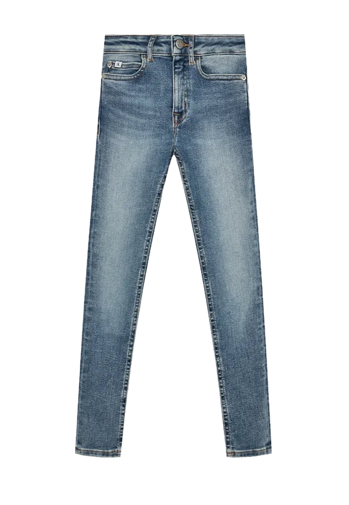 ViaMonte Shop | Calvin Klein jeans blu bambina in denim