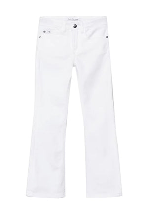 ViaMonte Shop | Calvin Klein jeans bianco bambina in denim