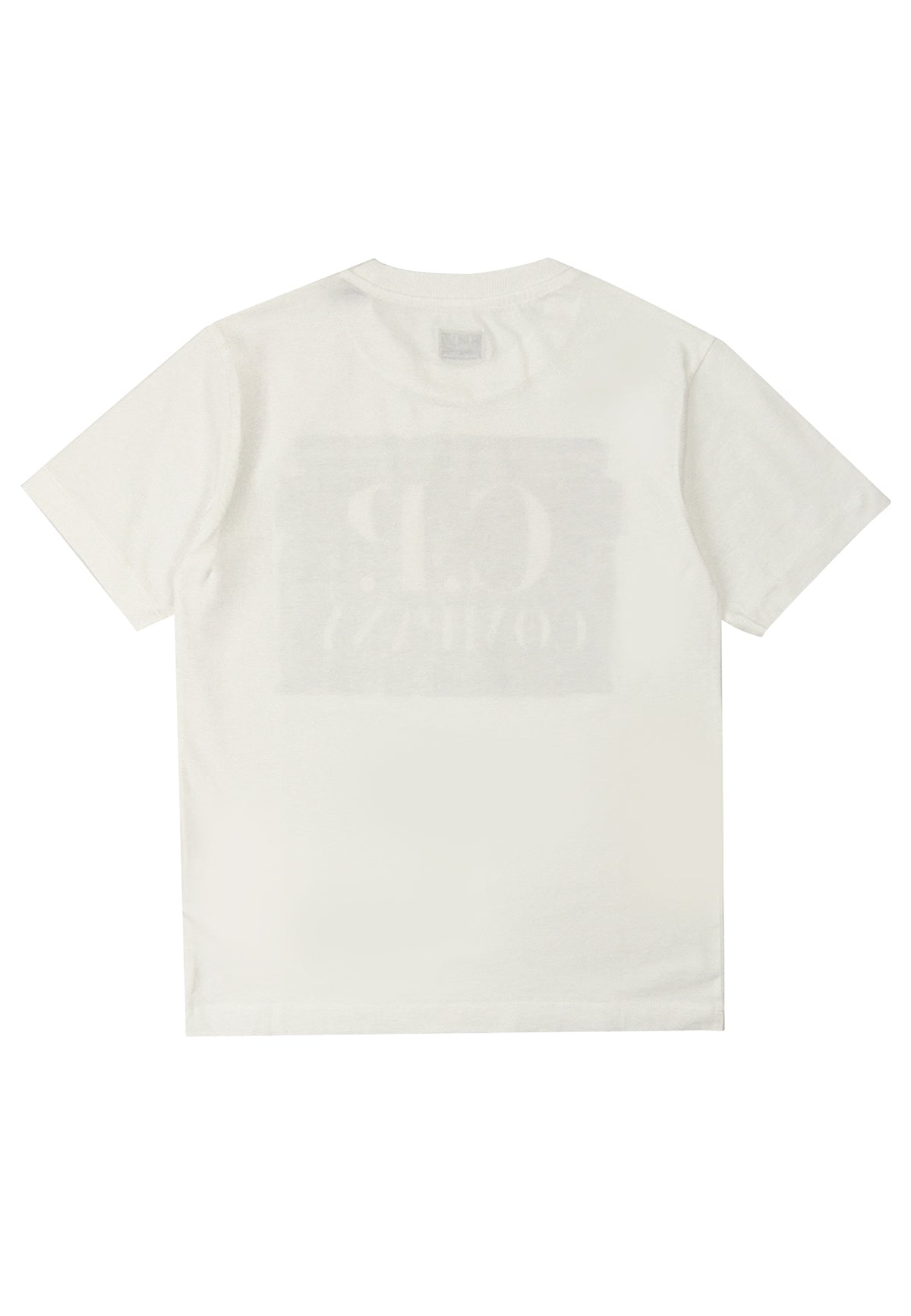 ViaMonte Shop | C.P. Company t-shirt bianca bambino in cotone