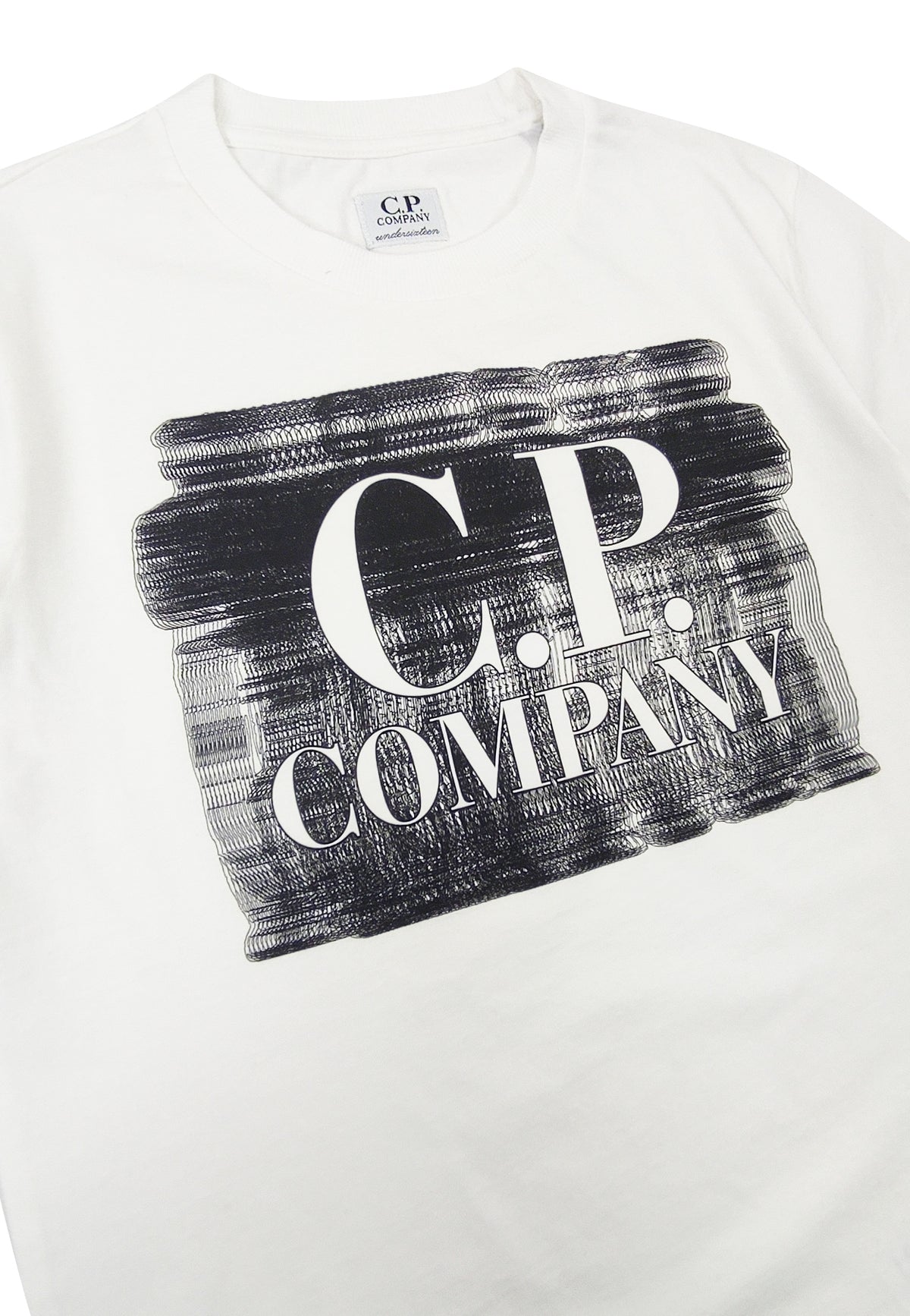 ViaMonte Shop | C.P. Company t-shirt bianca bambino in cotone