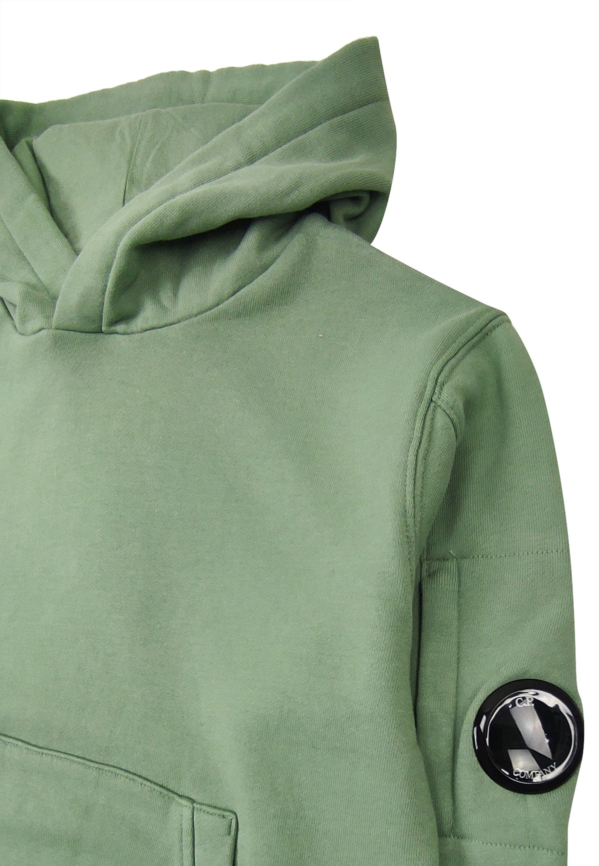 ViaMonte Shop | C.P. Company felpa verde bambino in cotone