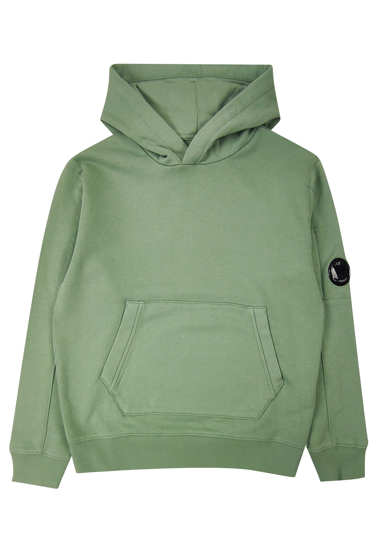 ViaMonte Shop | C.P. Company felpa verde bambino in cotone