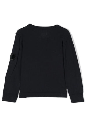 ViaMonte Shop | C.P. Company maglia blu bambino in cotone