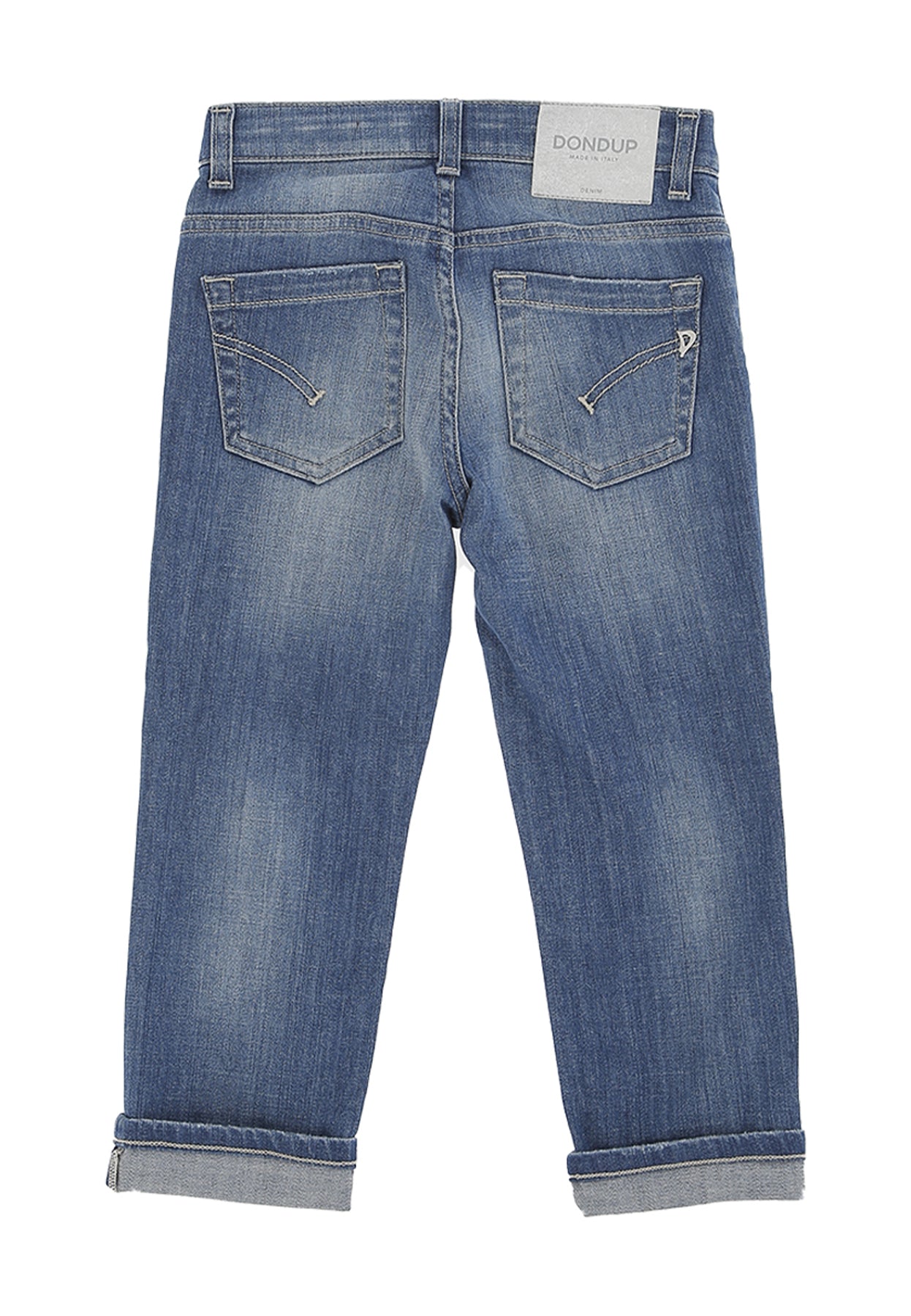 ViaMonte Shop | Dondup jeans blu bambina in denim
