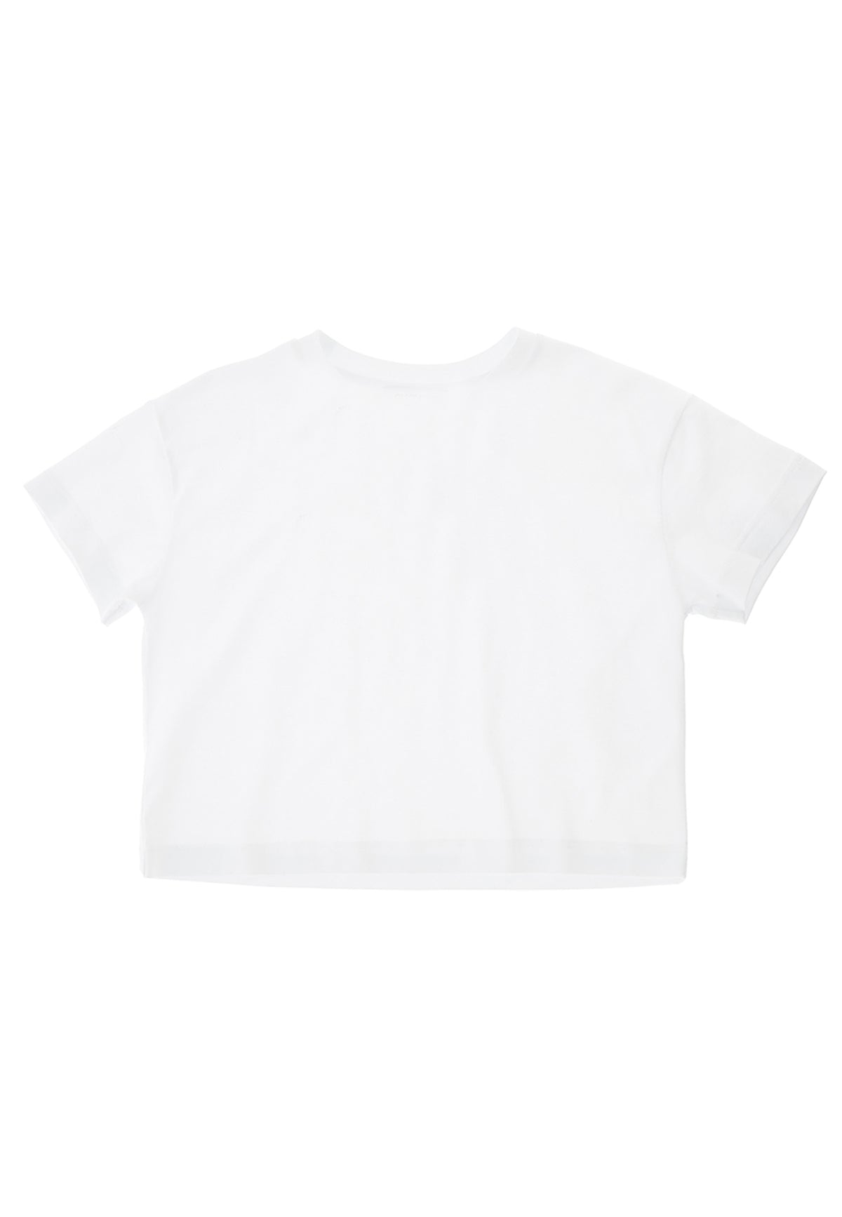 ViaMonte Shop | Dondup t-shirt bianca bambina in cotone