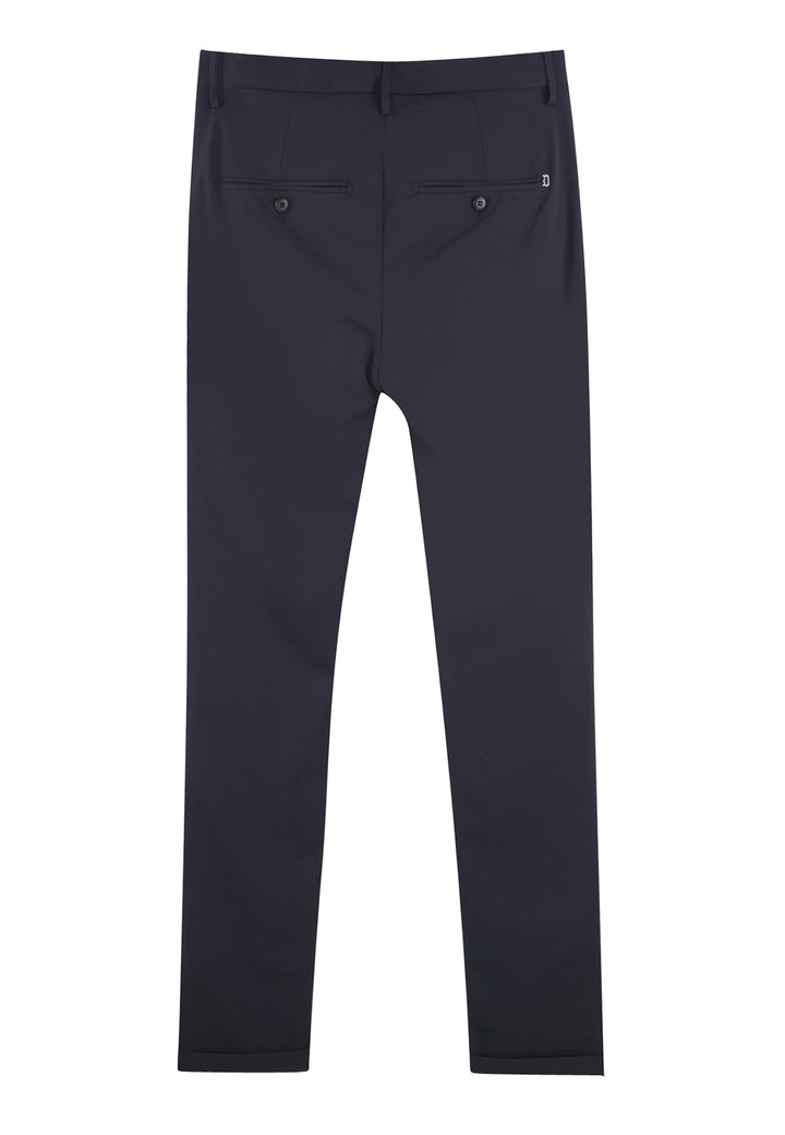 ViaMonte Shop | Dondup pantalone Gaubert blu uomo in tessuto morbido