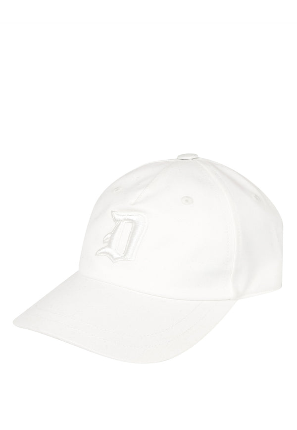 ViaMonte Shop | Dondup cappello bianco unisex in cotone