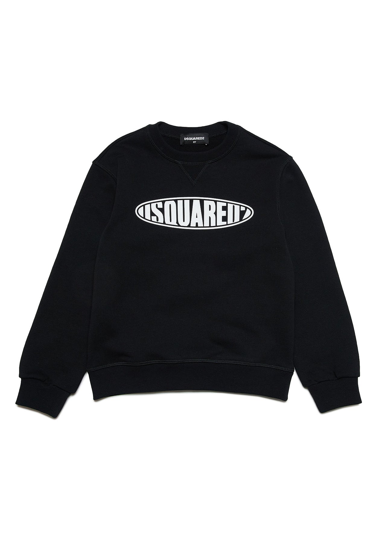 ViaMonte Shop | Dsquared2 felpa nera bambino in cotone
